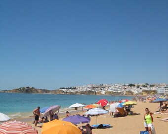 Impresión fotográfica de la playa de Europa, Portugal