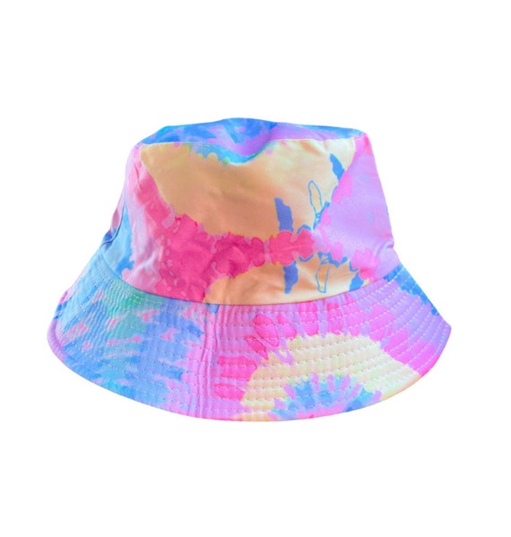 Tie-dye Kids Bucket Hat Easter Summer 