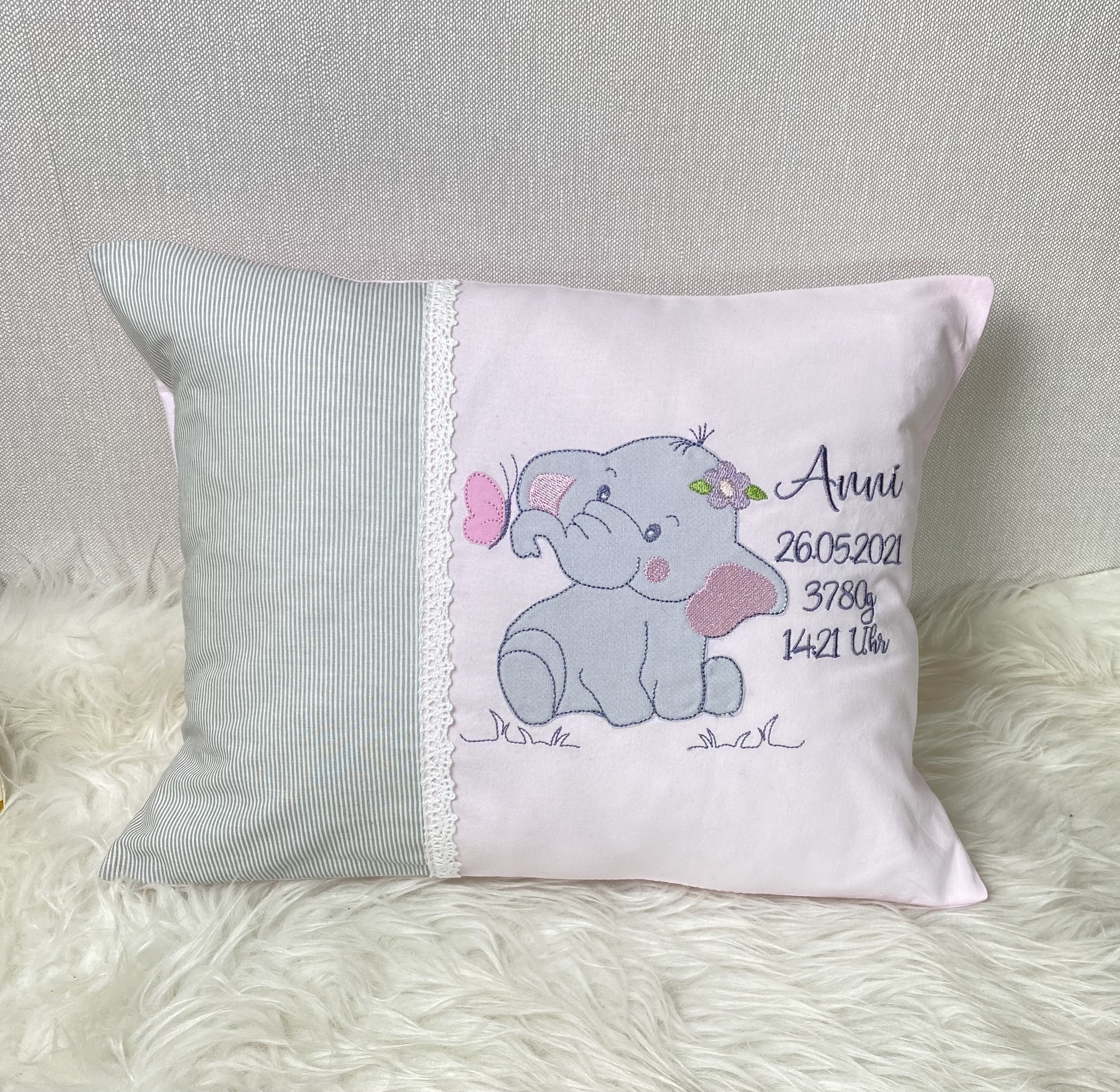 Kissen 50x50 Personalisiert Mit Namen - Aufdruck Selbst Gestalten