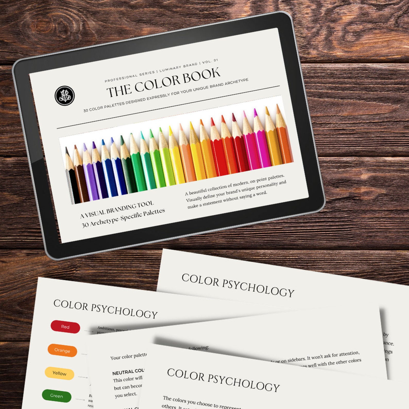 30 Monarch Ruler Brand Archetype Color Palettes Etsy