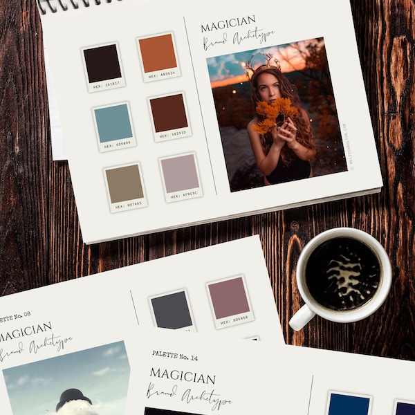 30 Magician Brand Archetype Color Palettes