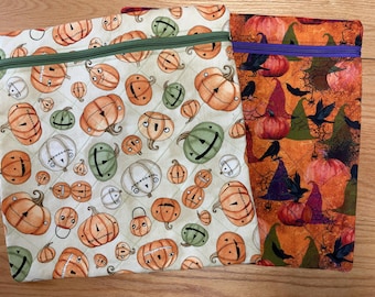 Large Halloween Project Bags