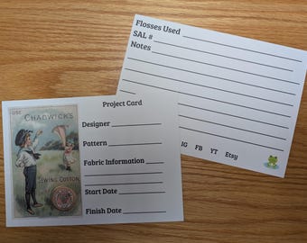 Floss Used Kite Flying Project Cards