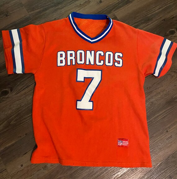 1980s Denver Broncos Sweatshirt Jersey John Elway