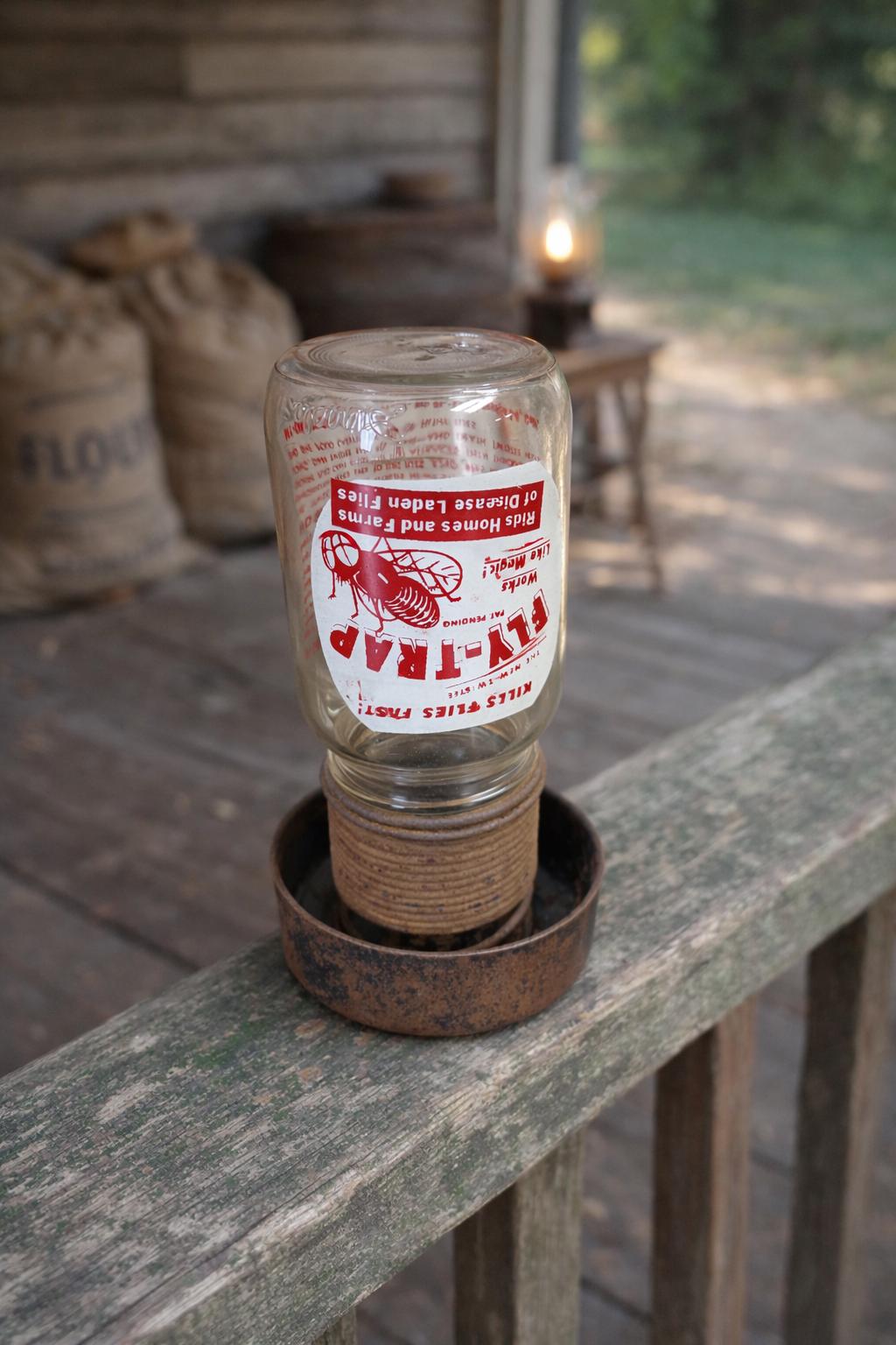 Antique Glass Fly Trap - Etsy