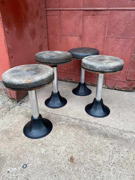 Vintage soda fountain stools sale
