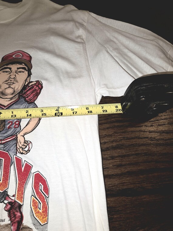 Vintage 1990 Cincinnati Reds Nasty Boys Caricature T-shirt Salem