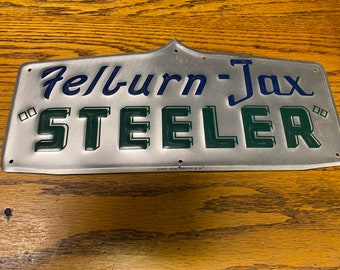 1960s Felburn-Jax Steeler Beer Sign Bar Brewery Vintage Kitchen