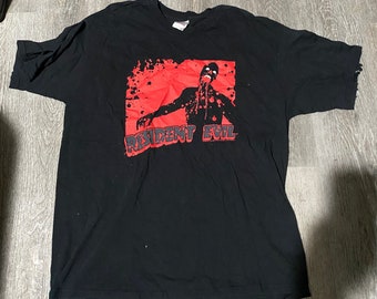 Resident Evil Capcom Video Game T-Shirt S 2005 Zombie VINTAGE RARE