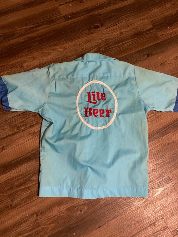 80s Miller Lite beer run shirt 80s Brewers shirt
