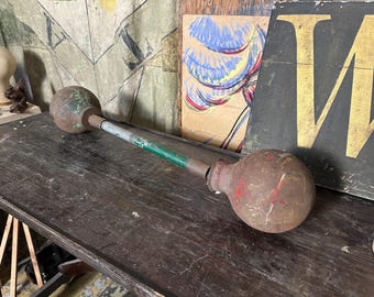 Strongman Dumbbell Press 3D Printed Figurine Circus Dumbbell Louis Cyr Dumbbell Gift for Lifters Etsy