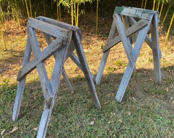 Rustic Saw Horse - Etsy