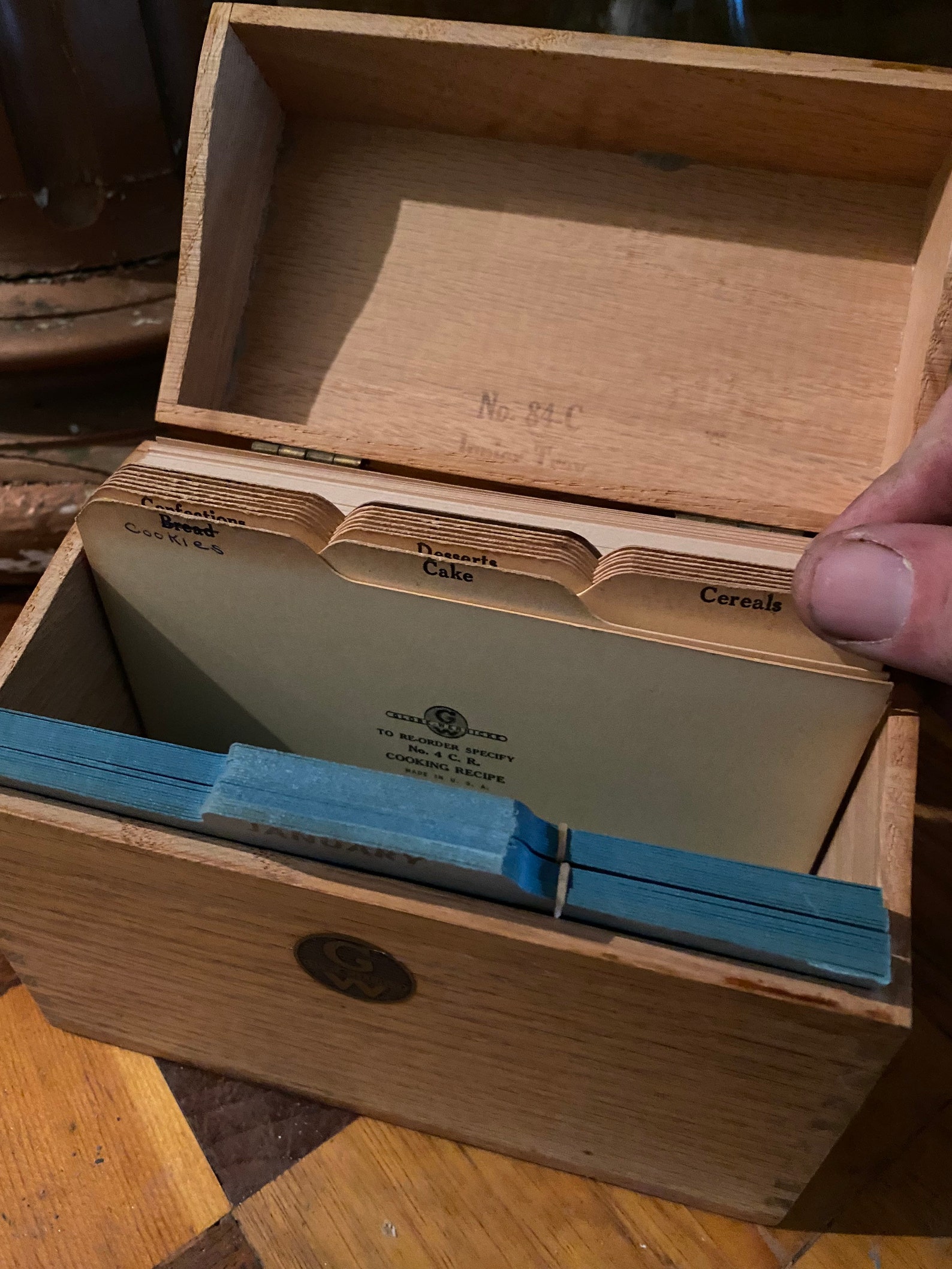 1920s Globe Wernicke Oak Card Catalog File Farmhouse Country Etsy