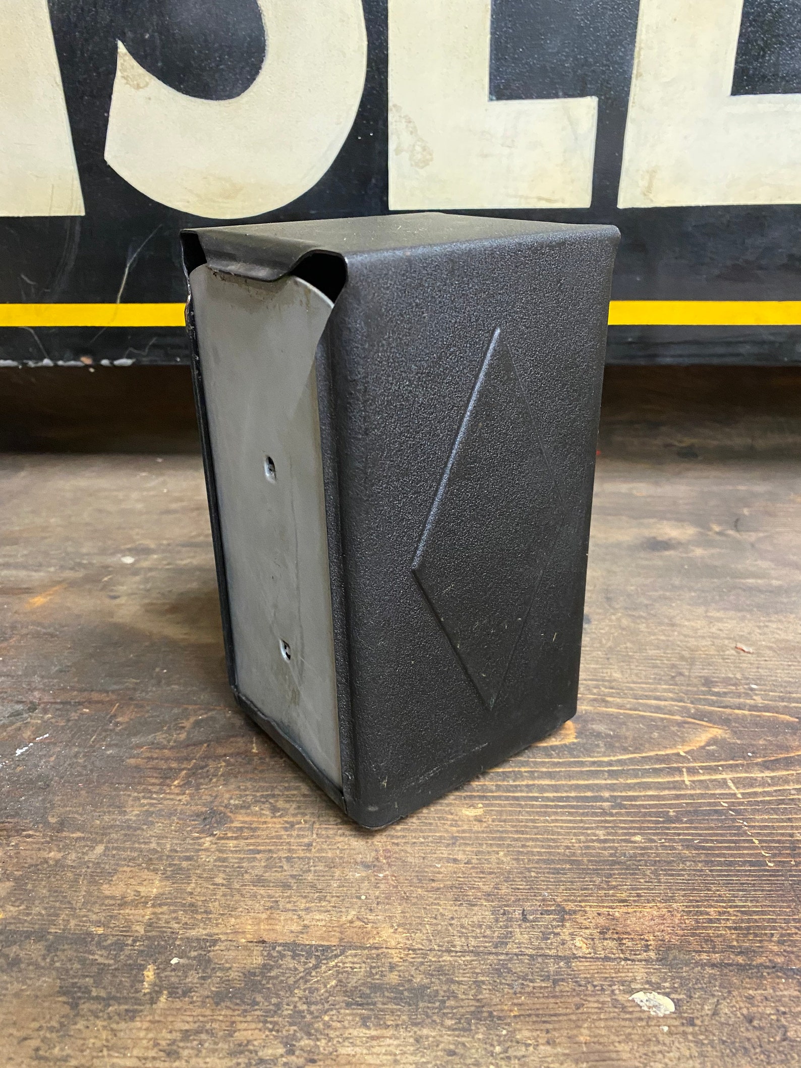 Vintage 50s Diner Retro Napkin Dispenser Holder Chrome Metal Etsy