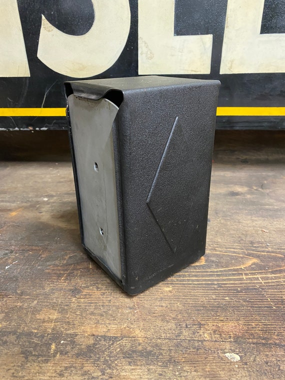 Vintage 50s Diner Retro Napkin Dispenser Holder Chrome Metal Etsy