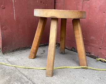 Primitive Vintage Amish Style Table Coffee Bench Porch Rustic Maple Farmhouse Handmade Wholesome