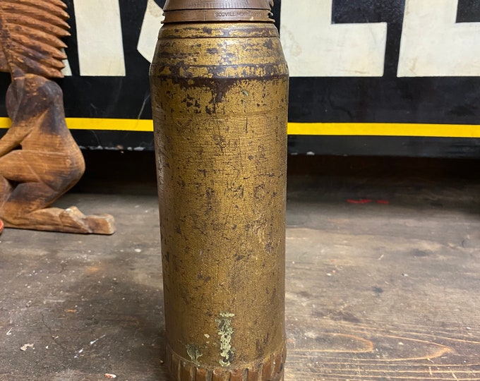Scovill Model 1907 M WWI Artillery Shell Fuze Timer Military Mortar
