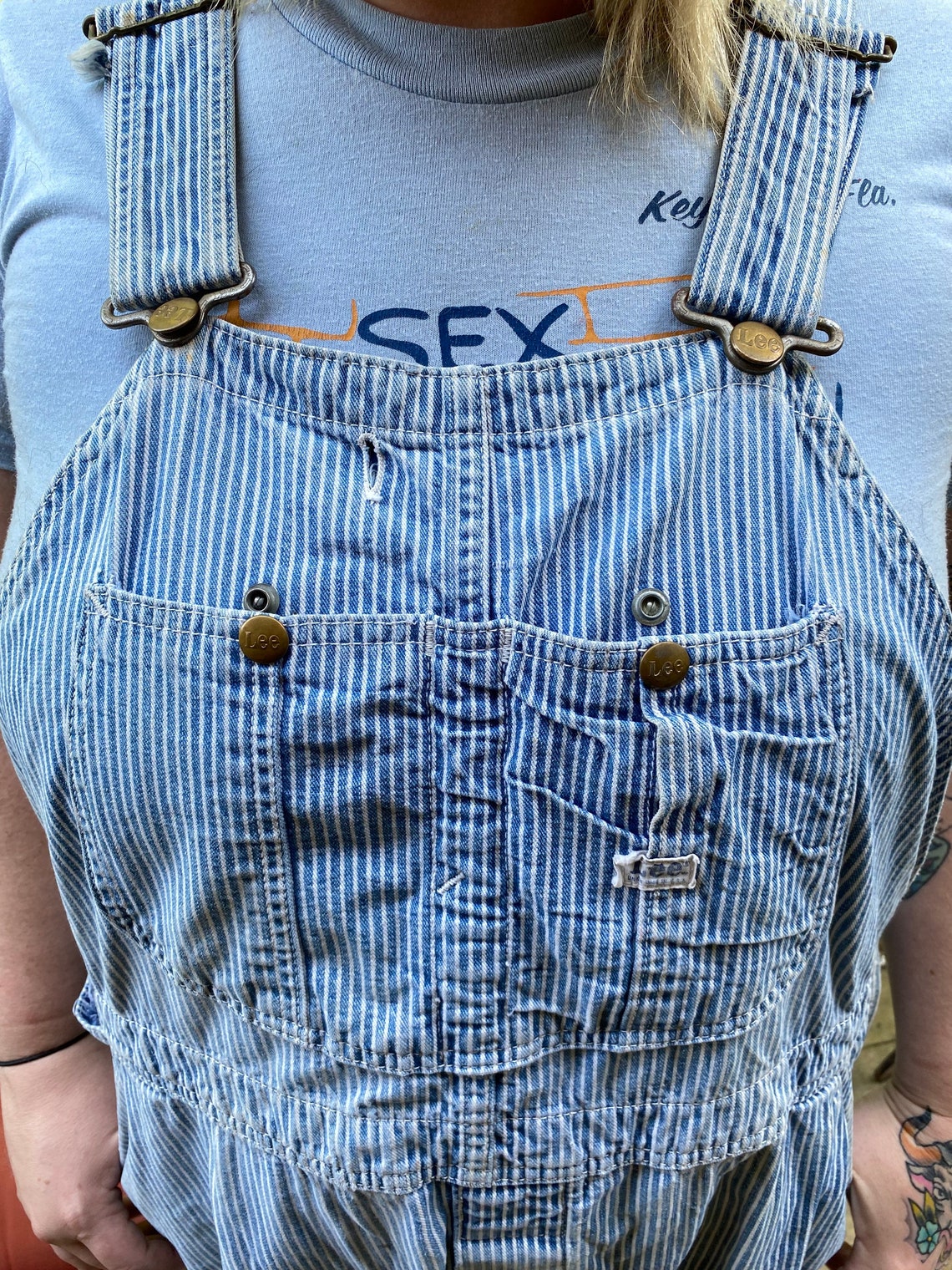 hickory stripe shorts