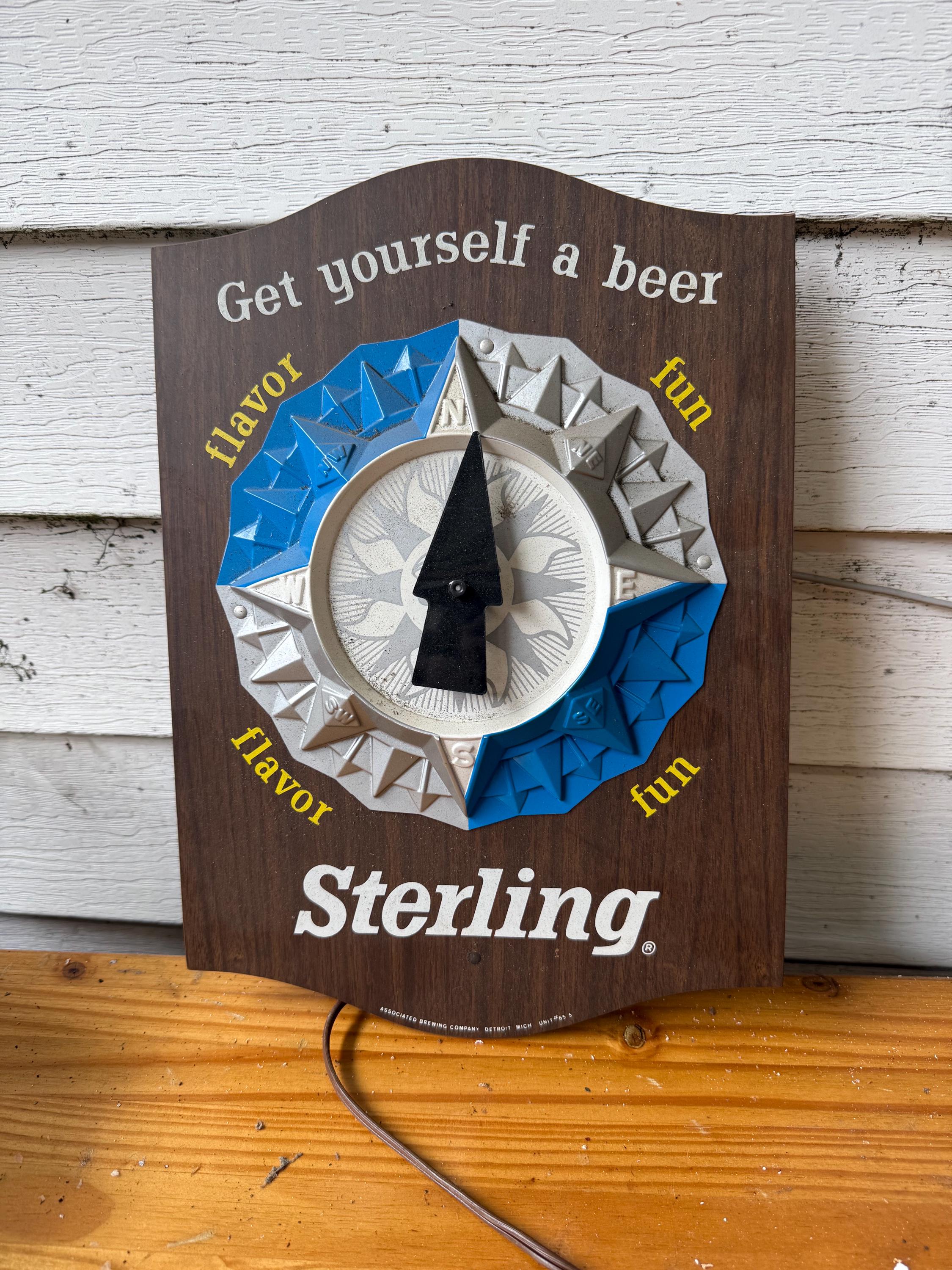 Sterling Beer Sign - Etsy