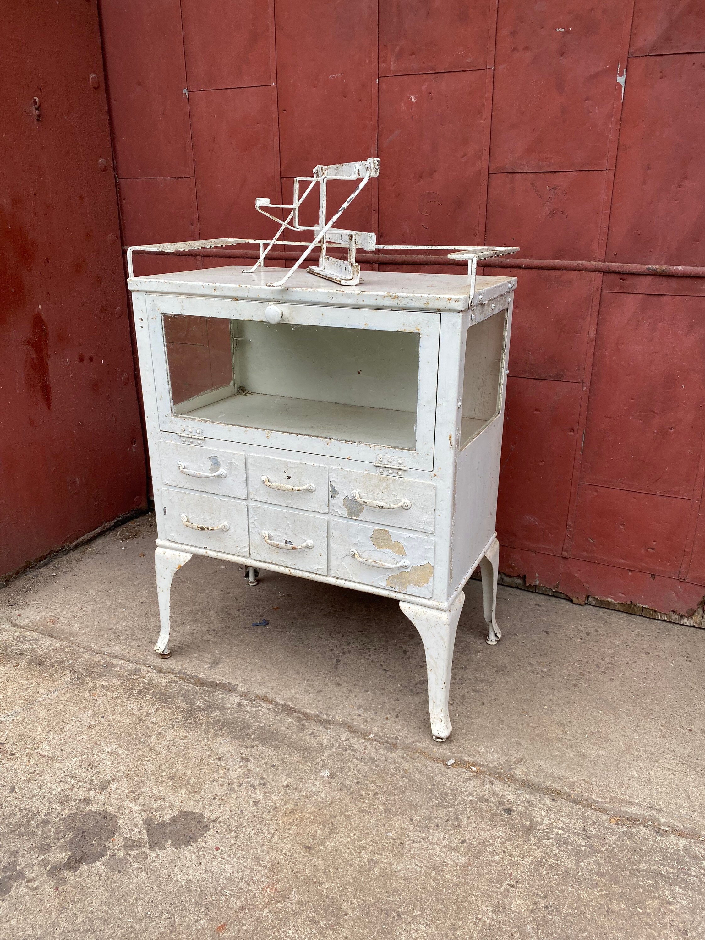 1900s Gabinete médico antiguo Cocina Baño Dental Industrial W | Etsy