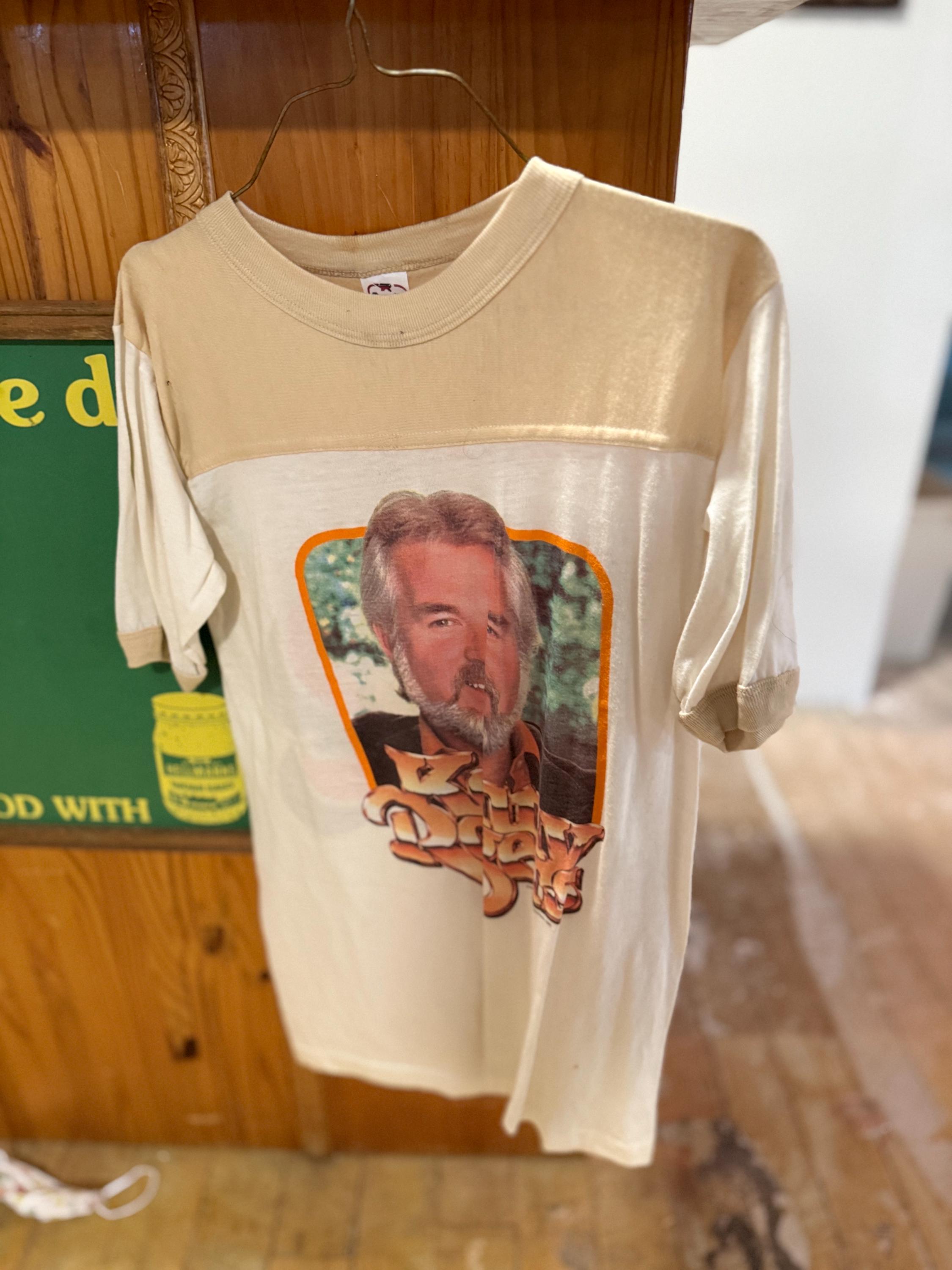 80'sヴィンテージKennyRogersケニーロジャース1984ロックTシャツ 80'sヴィンテージKennyRogersケニーロジャース1984ロックTシャツ