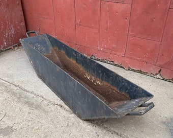 Vintage 1900s Trough Tub Flower Planter Farmhouse Porch Garden Yard Art Beer Cooler