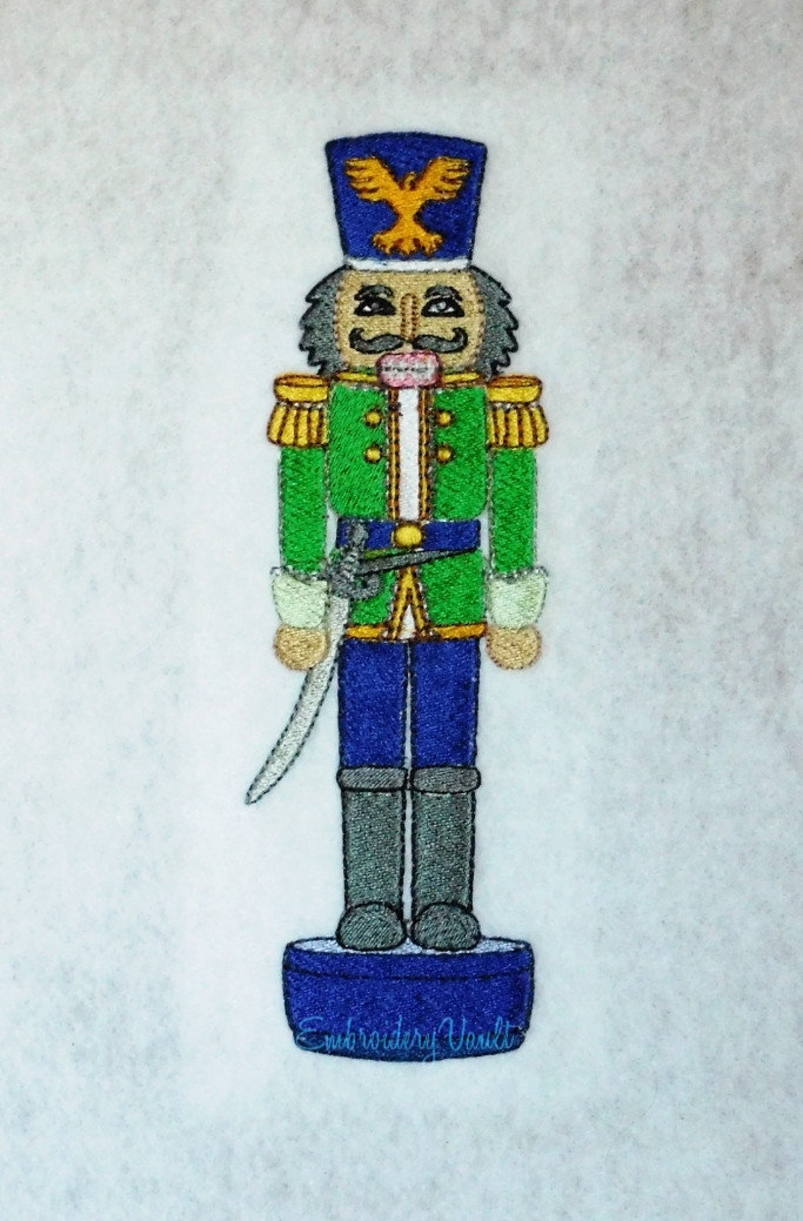 Christmas Nutcracker 6 Embroidery Design Multiple Formats Etsy