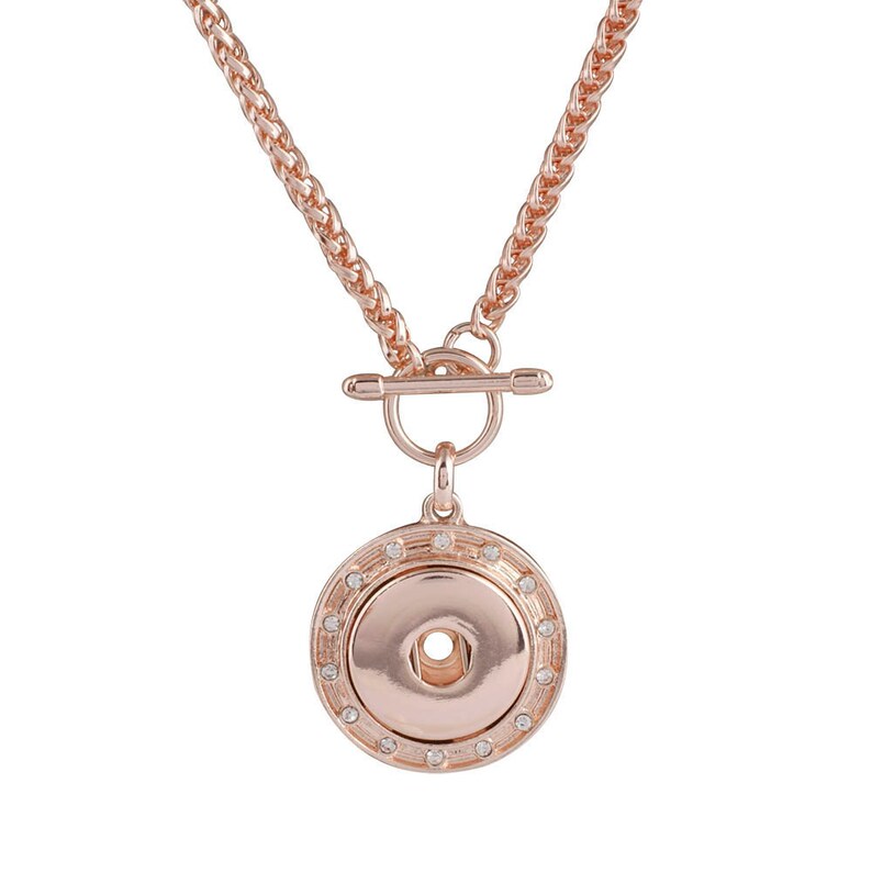 Snap Button Pendant fits 18 mm snap buttons