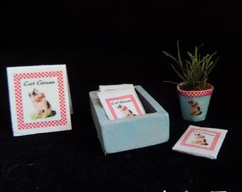 Vintage Cat Grass - 1-12 scale