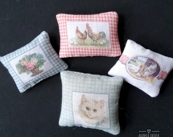 Cushions 1:12 half scale