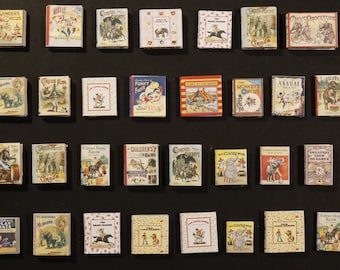 Vintage Miniature Circus Books - 1/12