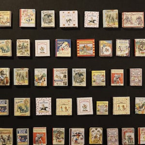 Miniatur Zirkus Bücher  1:12