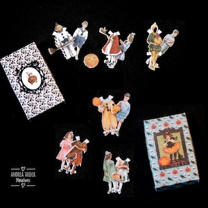 Miniatur Halloween Anziehpuppen   1:12