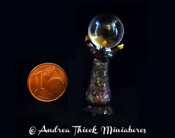 Miniature Dragon Paw with Crystal Ball