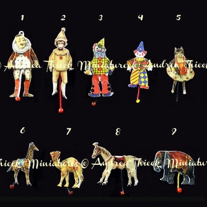 Circus Theme - Miniature Jumping Jacks