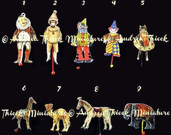 Circus Theme - Miniature Jumping Jacks