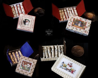 Christmas Cracker Boxes - 1/12 scale