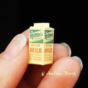Miniature Milk Carton No.2 - 1/12