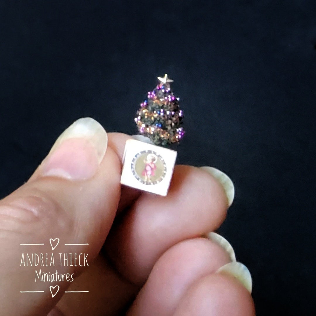 Decorated Christmas Cube - OOAK - Choose One - Etsy