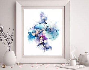 Fluid Art - Abstract Art - Alcohol Ink Art - Modern Art - Abstract Painting - Wall Decor