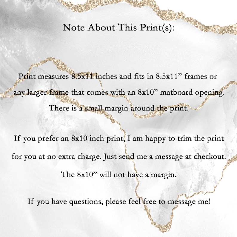 RBG Quote Print Set: Metallic Foil Art, Lawyer Gift (8.5x11 inches) image 7