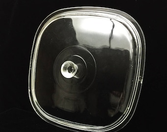 CORNING Glass Replacement Casserole Lid P-10-C-1 Vintage Pyrex Kitchen Cooking Baking Roasting Cookware Cover With Knob