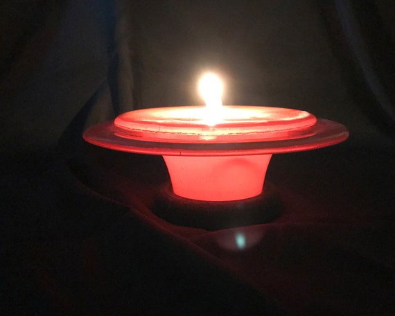 Fused Glass Oil Candle Fused Glass Oil Candle