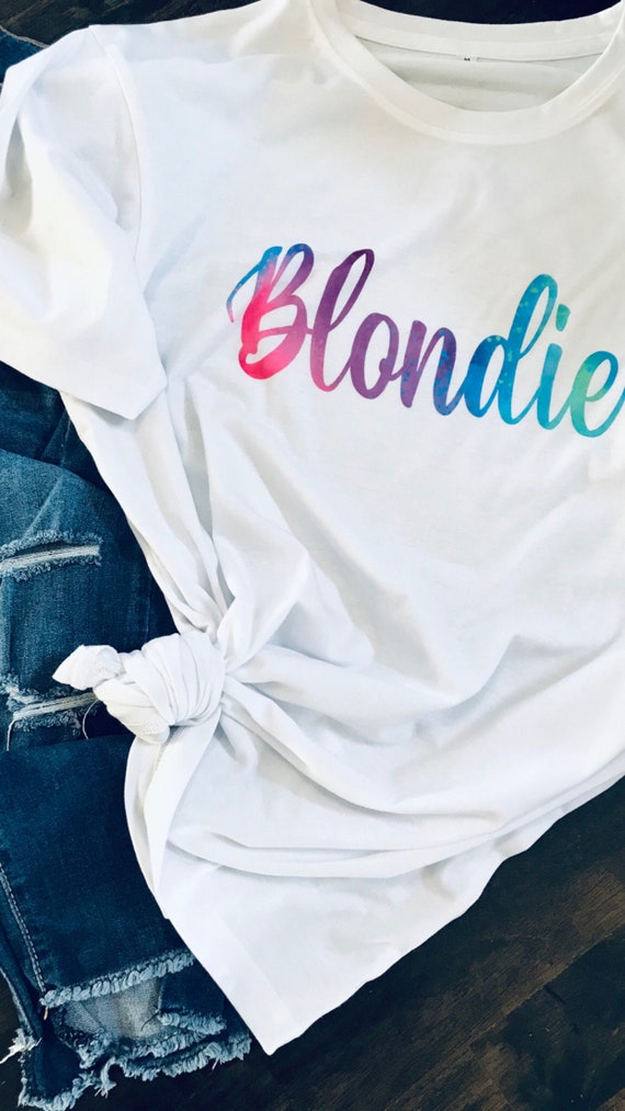 Blondie Graphic T-shirt | Etsy
