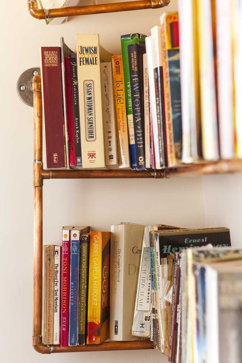 MadeToOrder Copper Pipe Shelving Etsy