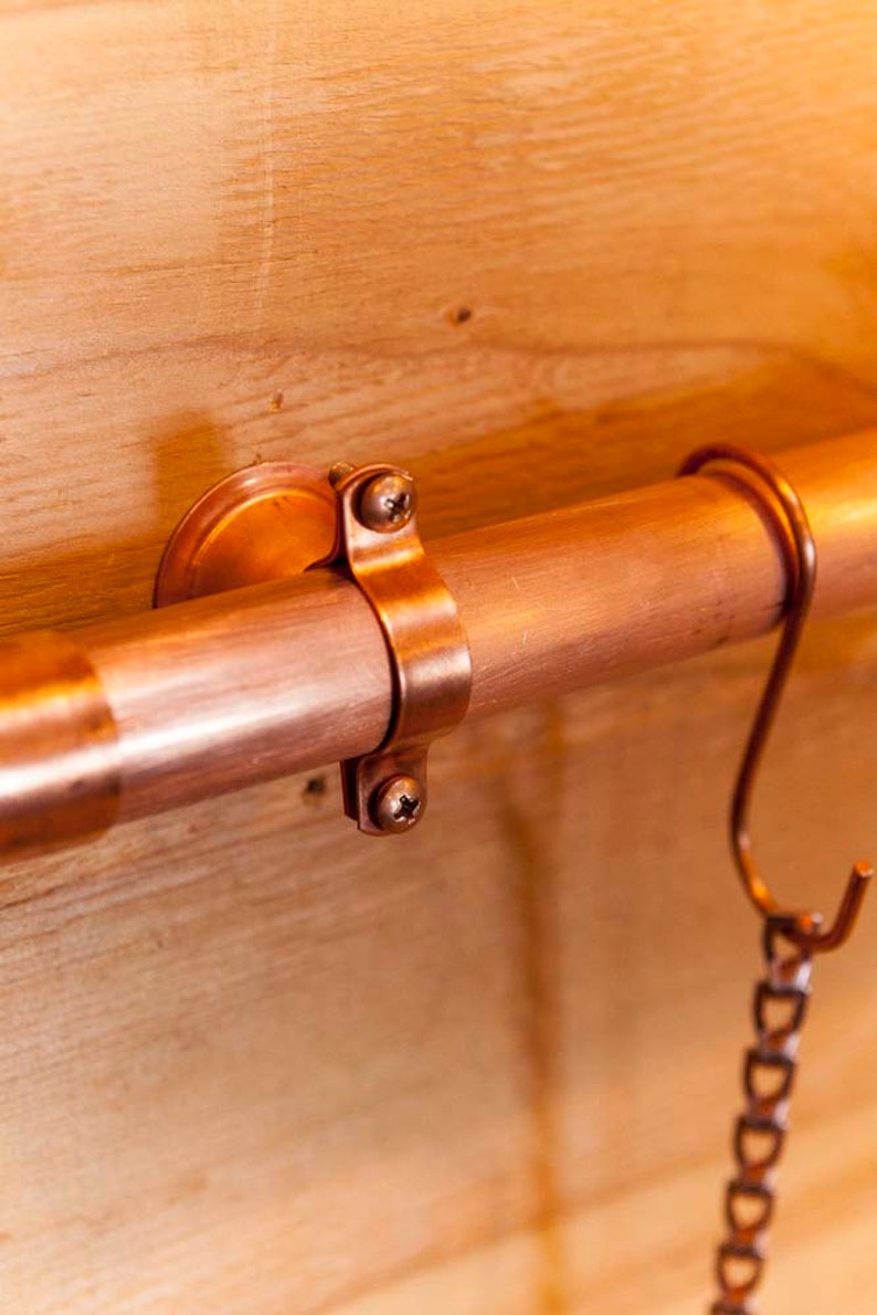 Copper Pipe Wall Art Hanging Kit Etsy