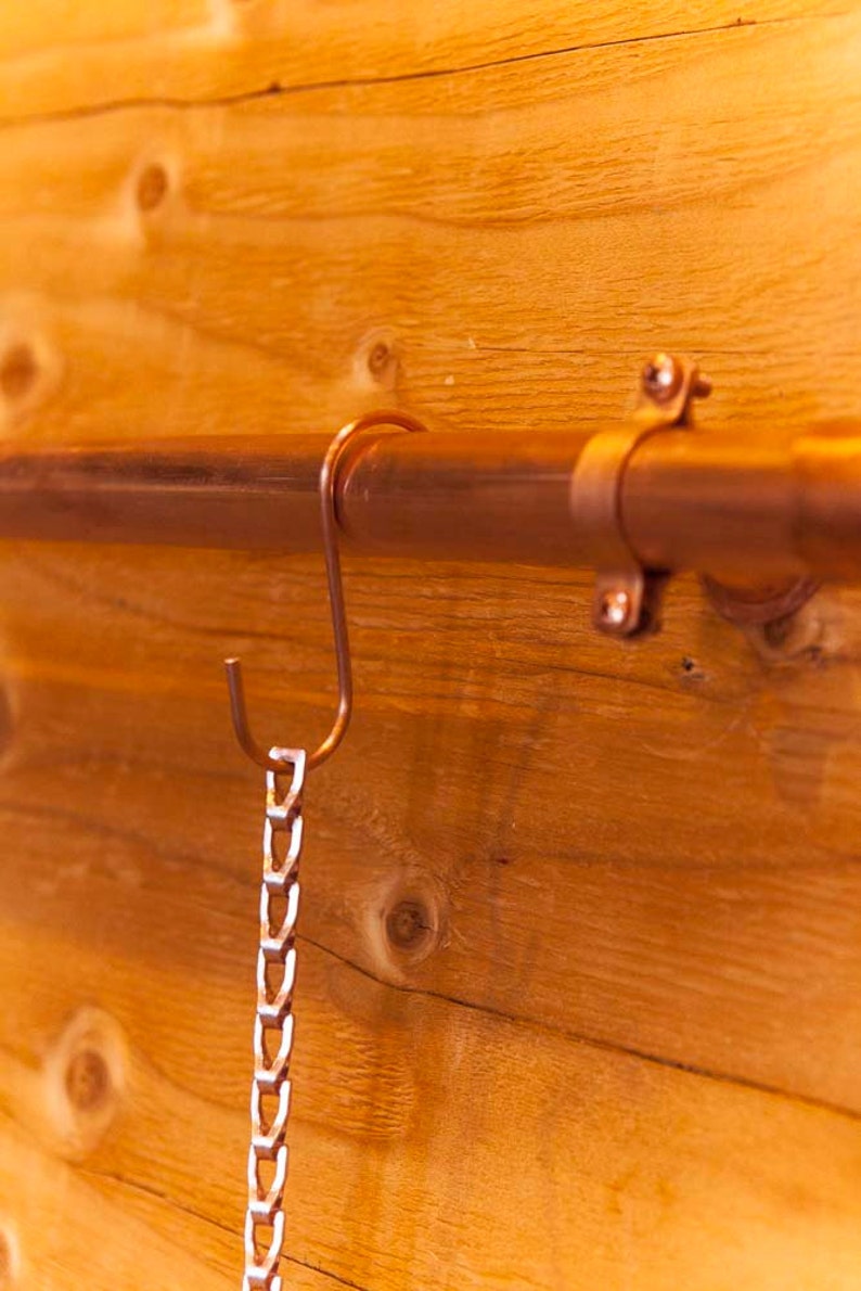 Copper Pipe Wall Art Hanging Kit Etsy