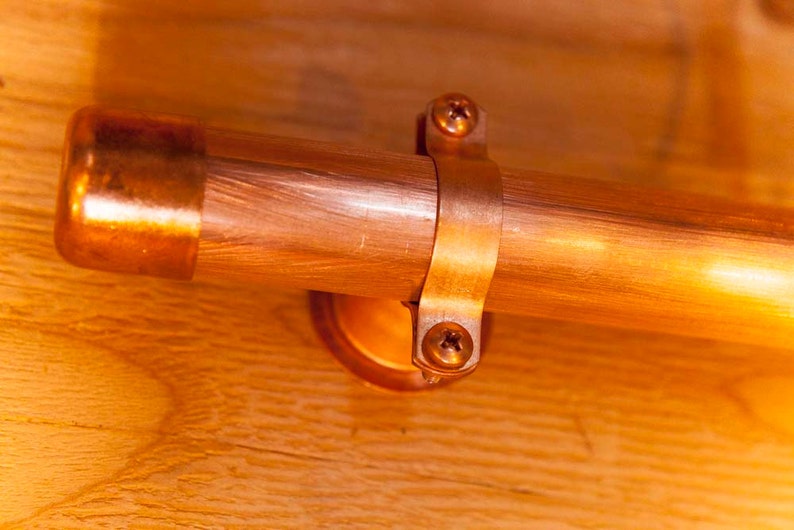 Copper Pipe Wall Art Hanging Kit Etsy