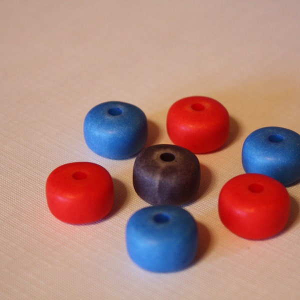 Colorful Large Lucite Beads