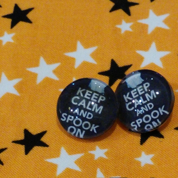 1 Limited Edition Keep CALM and SPOOK ON Noosa Style Snap